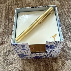 Papyrus note organizer with pen , 600 pages